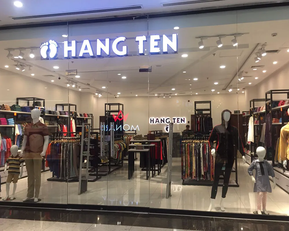 Hang Ten Clothing Outlet At Goldcrest Mall Lahore
